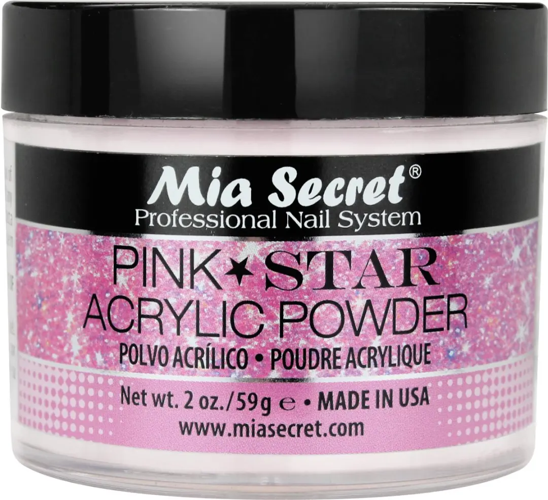 Mia Secret Acryl Poeder Roze Star 60ml