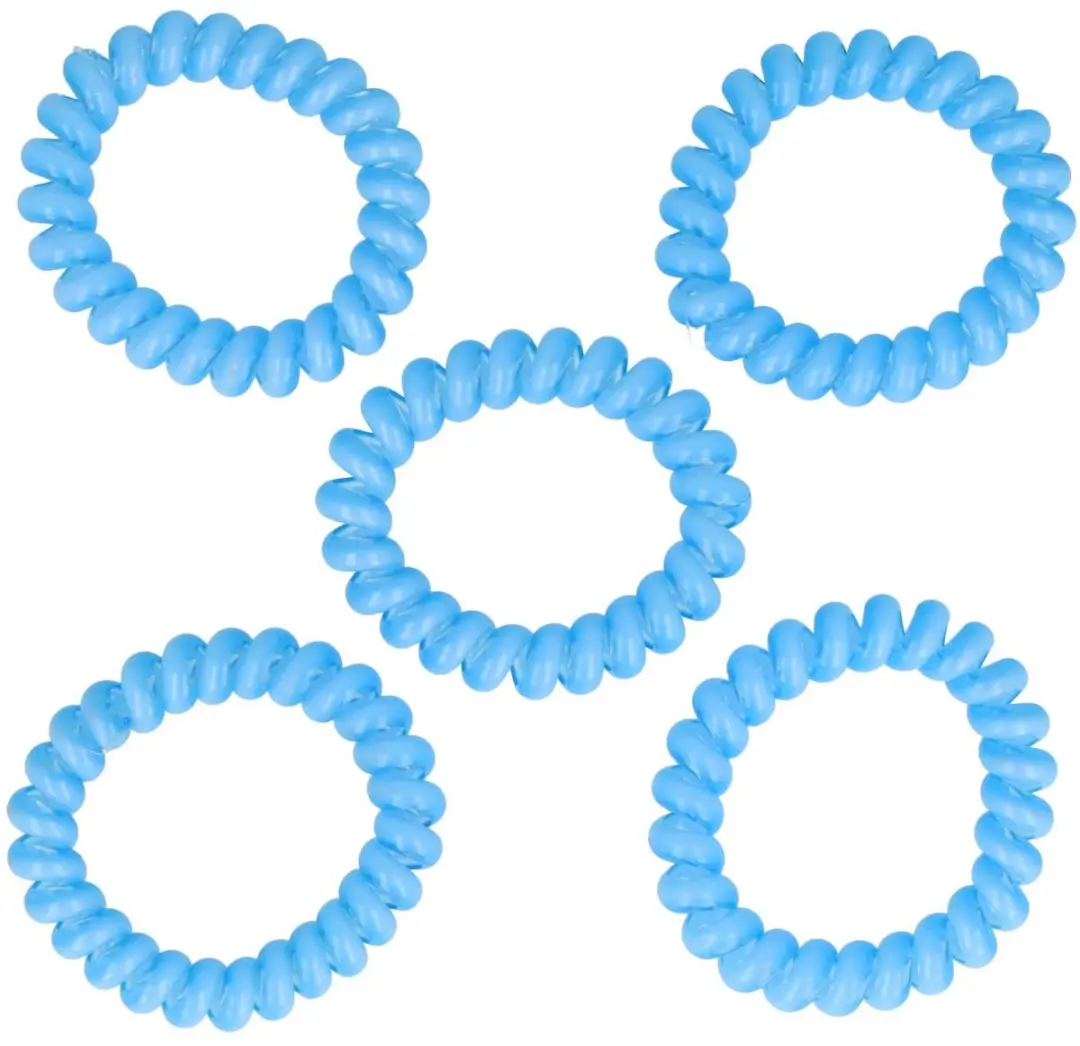 Haarsoires Invisibobble Basic Telefoondraad Blauw