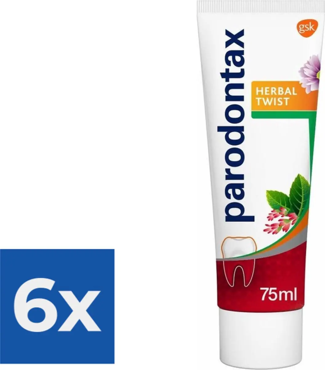 Parodontax Herbal Twist Tandpasta 75ml