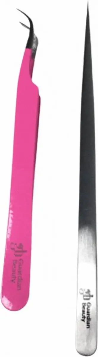 Guardian Beauty Prime Silk Lashes Wimper Extensions - 0.15mm Krul - Zwart - Met lijm & pincet