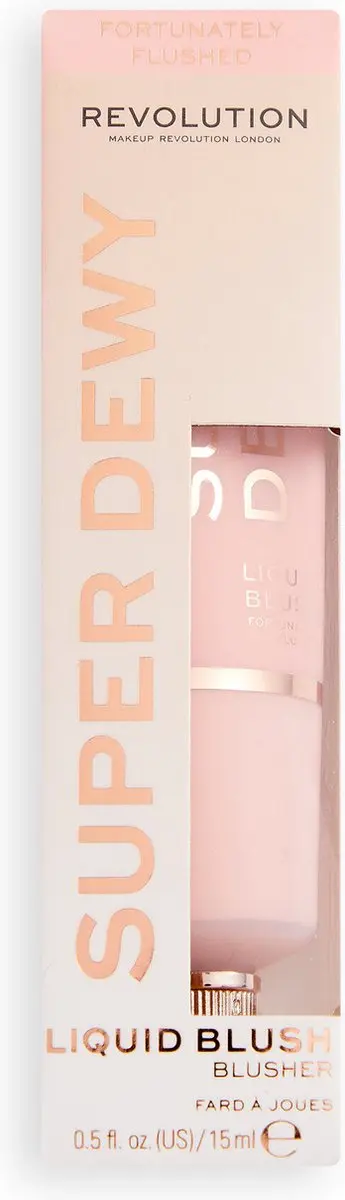 Makeup Revolution Superdewy Liquid Blush Fortunately Flushed 15ml