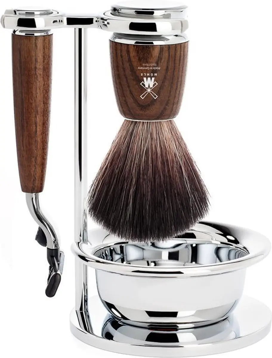 Mühle Scheerset 4-delig Essenhout