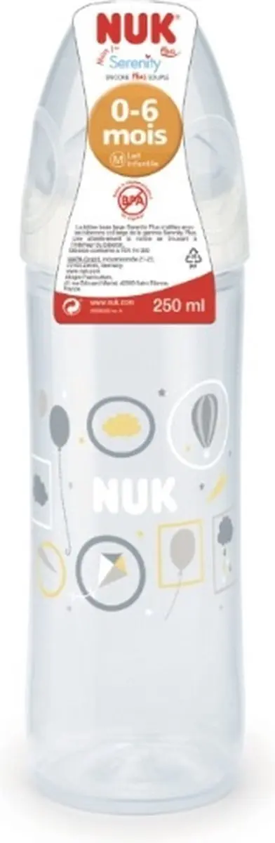 NUK Serenity Plus Fles 250ml
