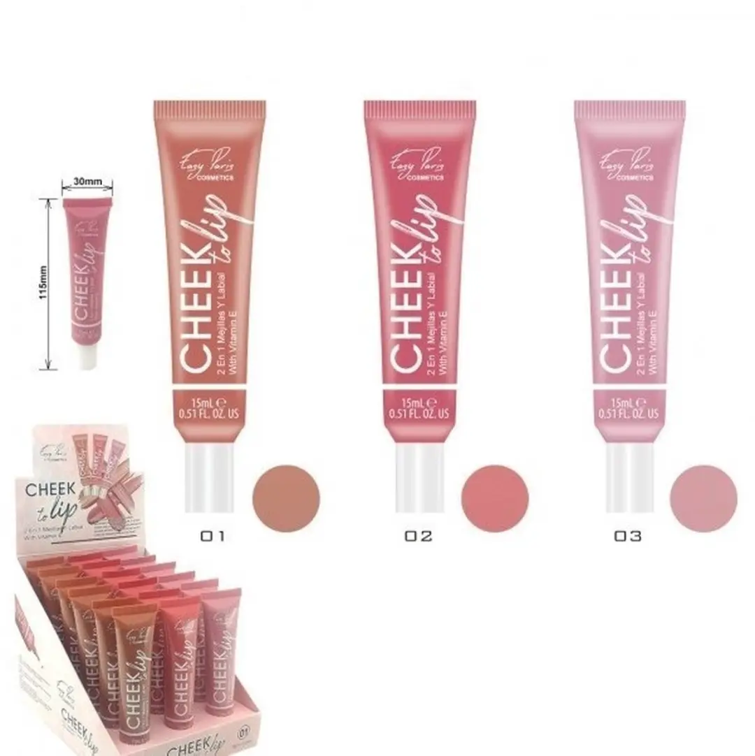 Easy Paris Cosmetics Cheek to Lip Roze 15ml