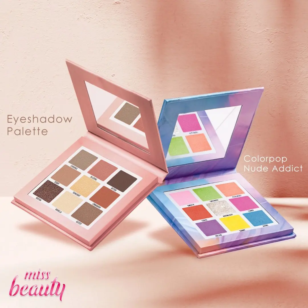 Golden Rose Miss Beauty Eyeshadow Palette 9 Kleuren - 5.7g