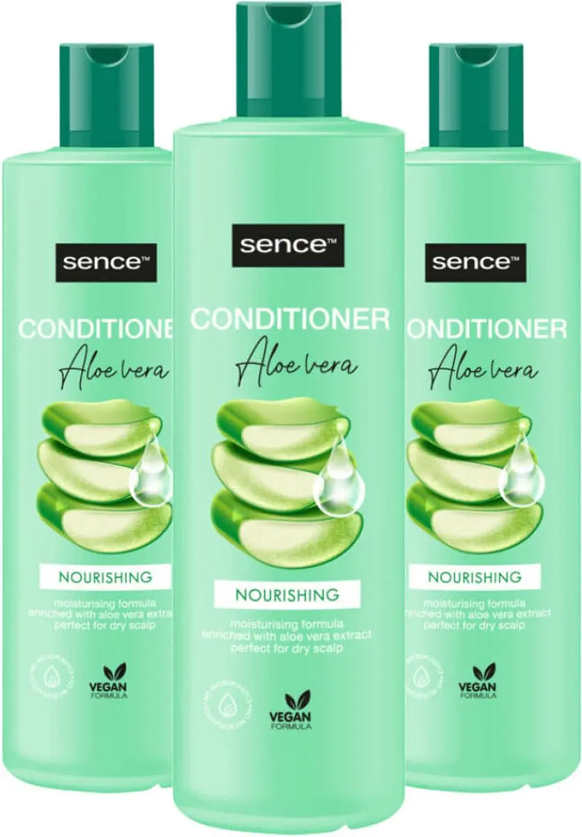 Sence Aloë Vera Conditioner 3x400ml - Krullend haar