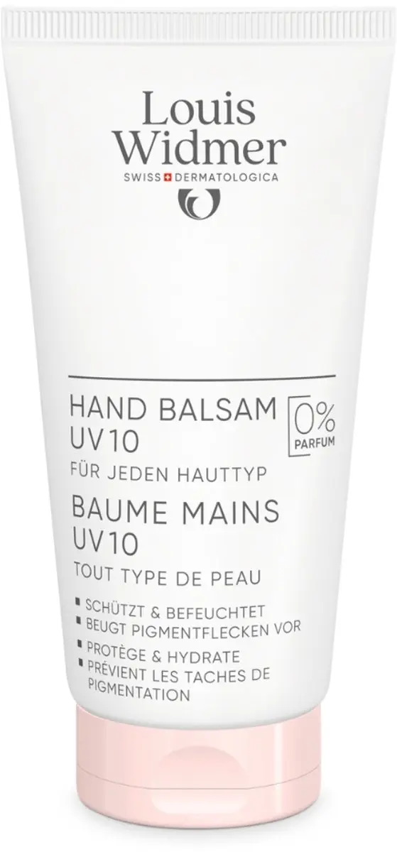 Louis Widmer Handbalsem UV10 Ongeparfumeerd 50ml