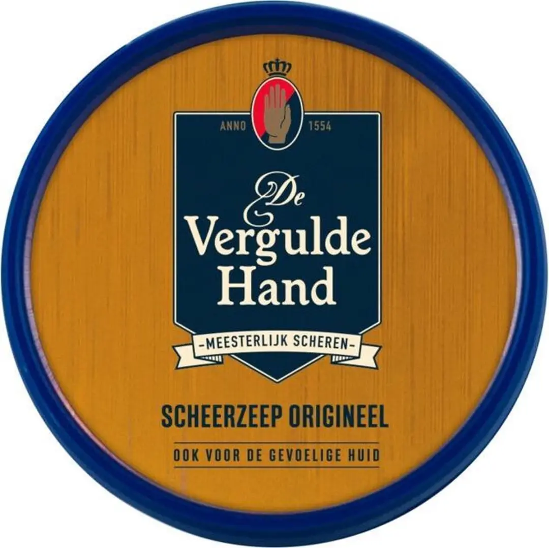 Vergulde Hand Scheerzeep Normaal 75g