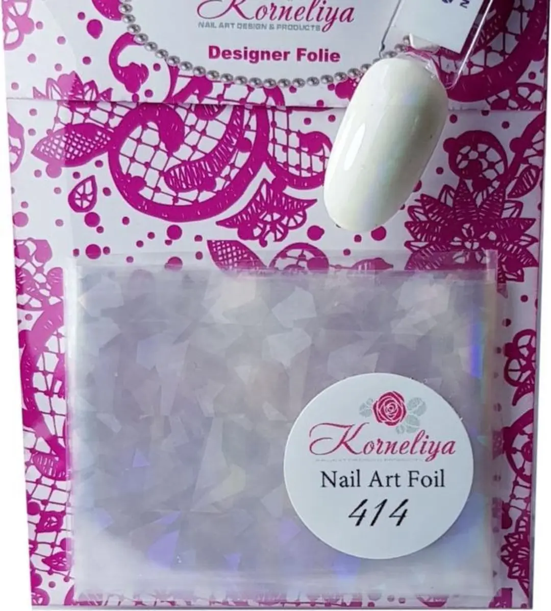 Korneliya Nailart Folie Design 414
