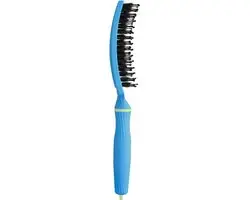 Olivia Garden FingerBrush Boar & Nylon - Blauw