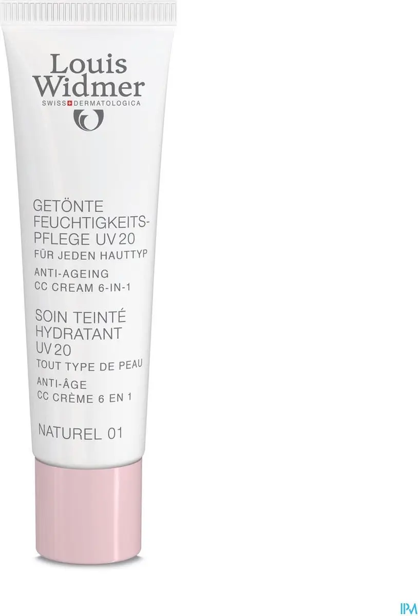 Louis Widmer CC Cream Gezicht UV20 - 30ml