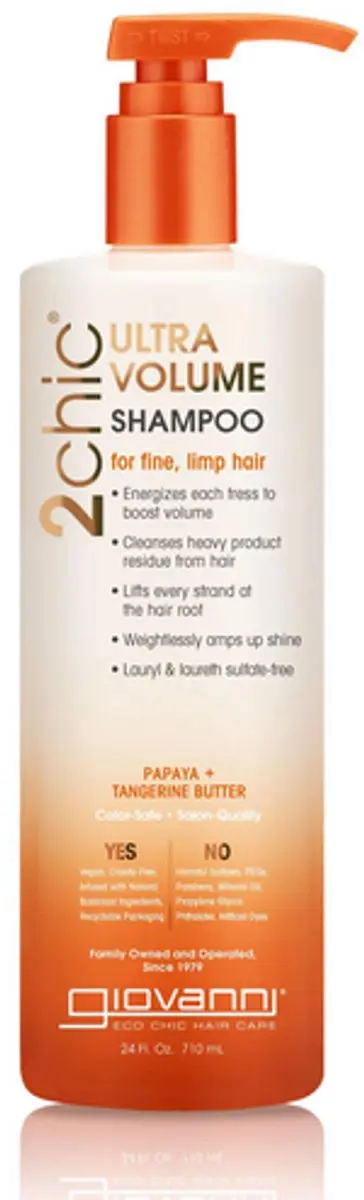 Giovanni Cosmetics 2chic Ultra-Volume Shampoo Tangerine Papaya 710ml