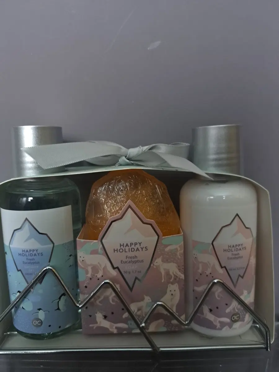 Accentra Geschenkset Eucalyptus Douchegel Zeep Bodylotion 250ml