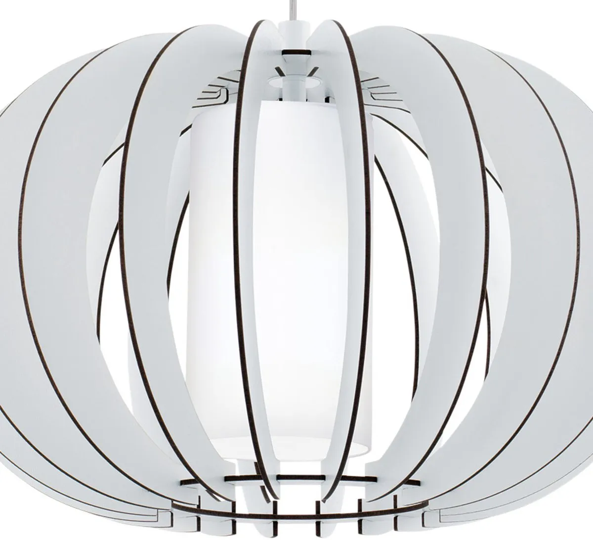 Eglo Stellato 2 Hanglamp - 1 Lichtpunt Ø400mm Wit