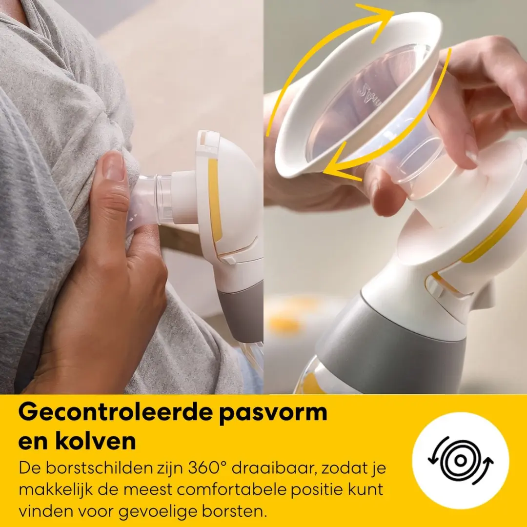 Medela Freestyle Mini Dubbele Elektrische Borstkolf - Transparant - afbeelding 6 van 6