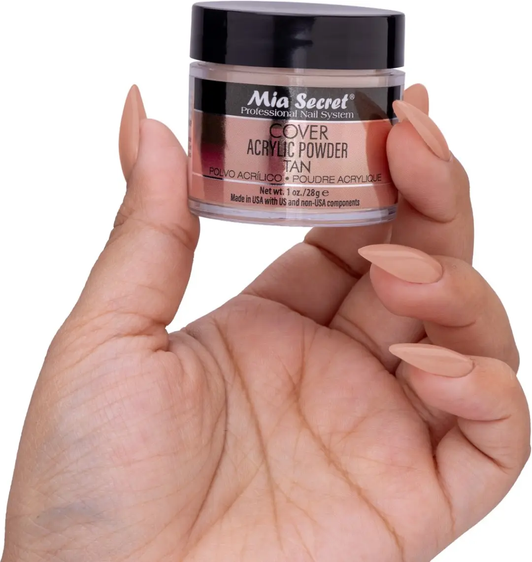 Mia Secret Acryl Poeder Tan 30ml - Bruin