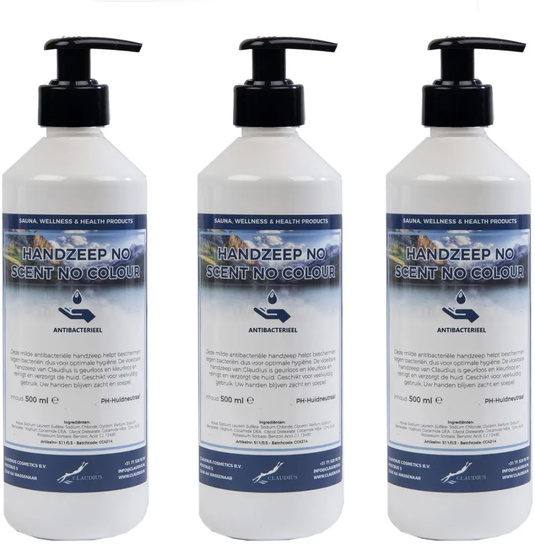 Splashbox Cosmetics Handzeep No Scent 500ml