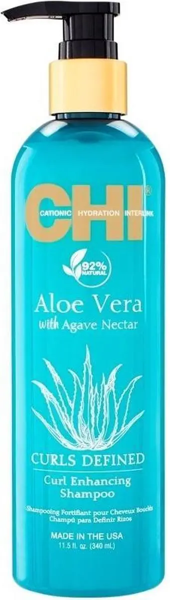 Chi Natural Life Aloe Vera Curl Enhancing Shampoo 340ml