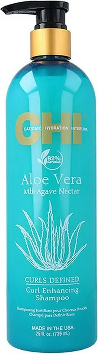Chi Natural Life Aloe Vera Curl Enhancing Shampoo 340ml