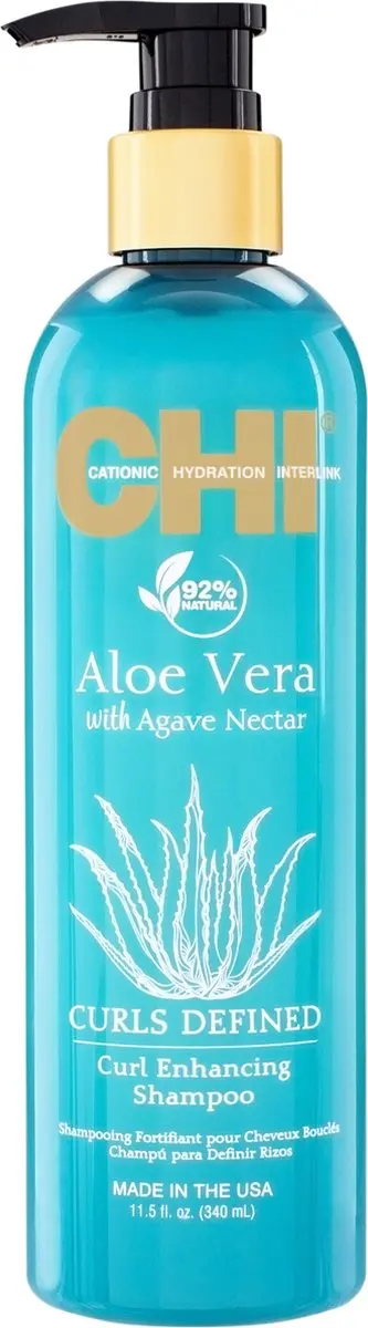 Chi Natural Life Aloe Vera Curl Enhancing Shampoo 340ml
