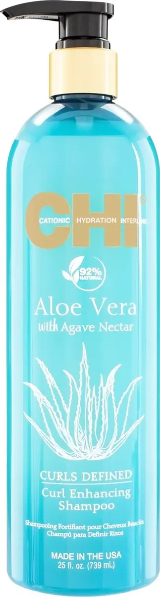 Chi Natural Life Aloe Vera Curl Enhancing Shampoo 340ml