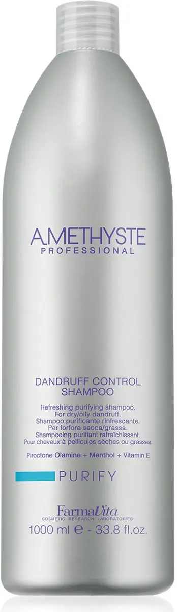 Farmavita Amethyste Purify Anti-Roos Shampoo 1000ml