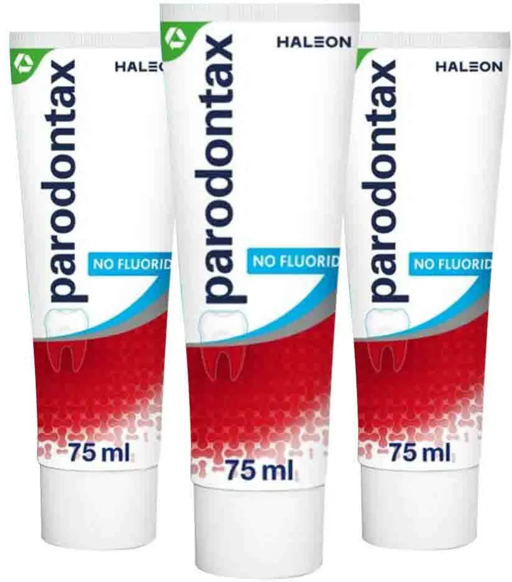 Parodontax Tandpasta Fluoridevrij - 3x75ml