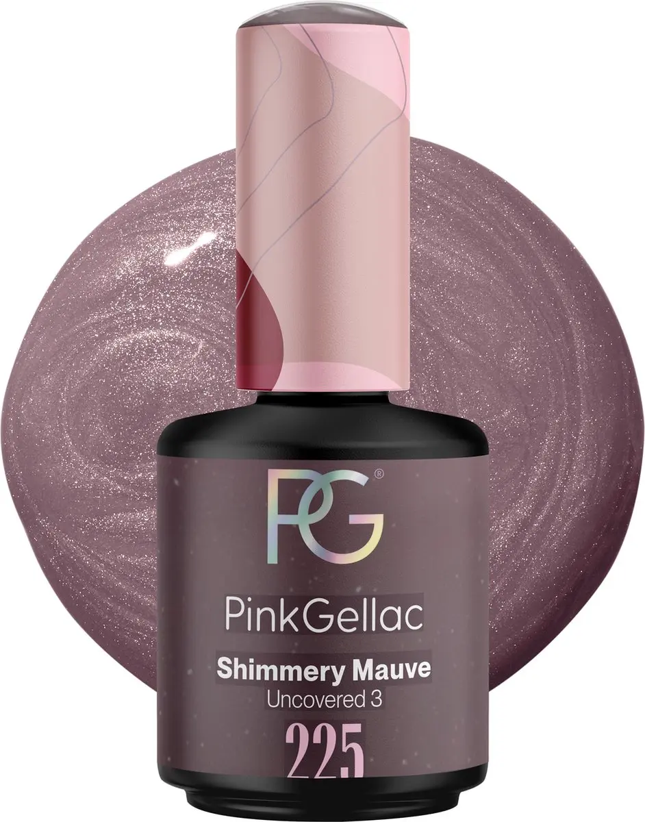 Pink Gellac 225 Shimmery Mauve Gellak 15ml