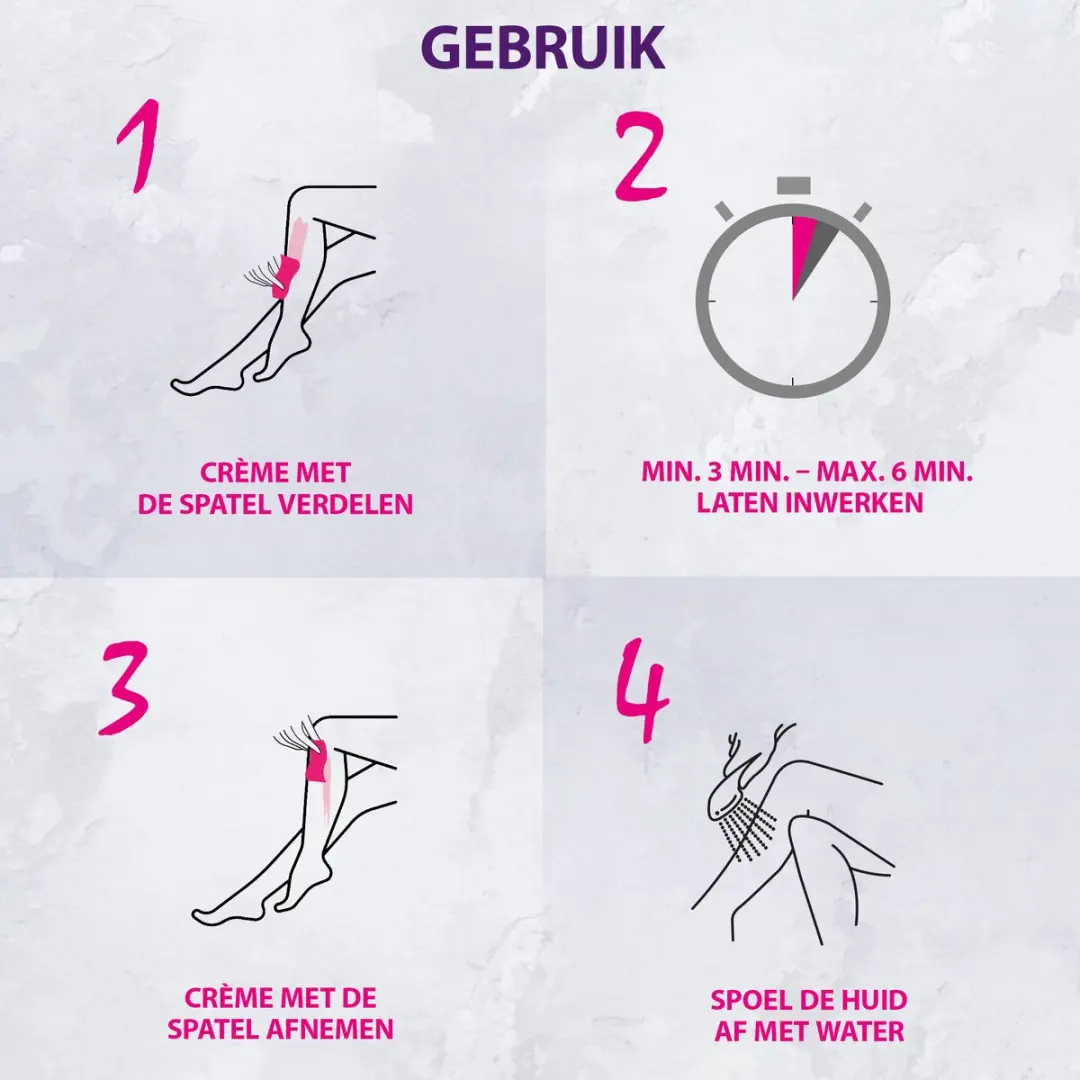 Veet Minima Ontharingscrème 600ml - 3 Stuks