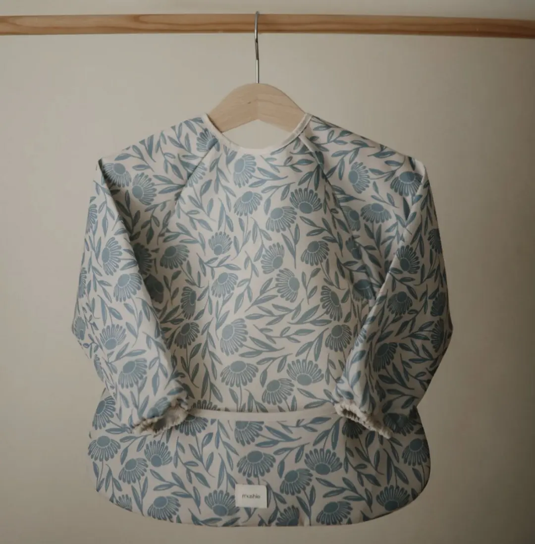 Mushie Slab met Mouwen - Blue
