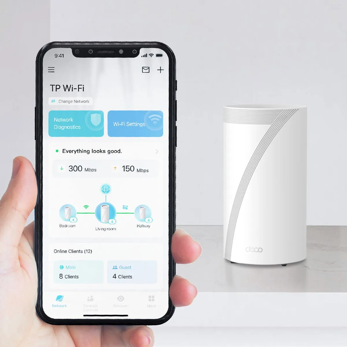 TP-Link Deco BE85 Mesh WiFi 7 WiFi-versterker - 19 Gbps - afbeelding 6 van 6