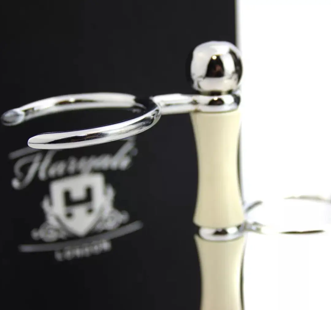 Haryali London Scheerset Off White - DE Safety Razor 4-delig