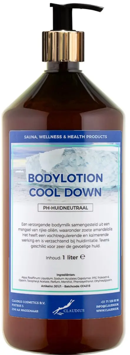 Splashbox Cosmetics Bodylotion Cool Down 1L