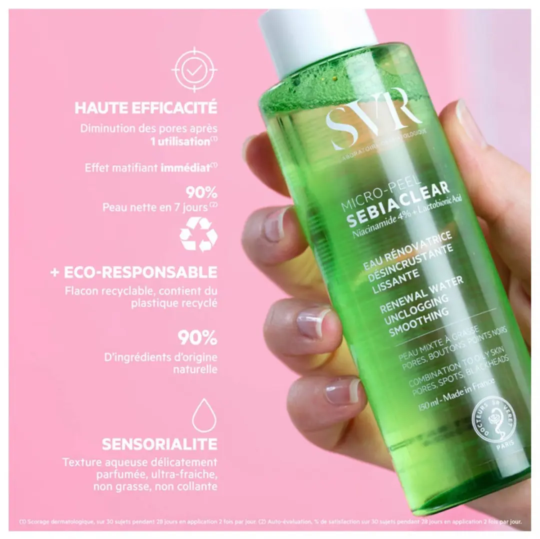 SVR Sebiaclear Micellair Water 150ml - afbeelding 6 van 6