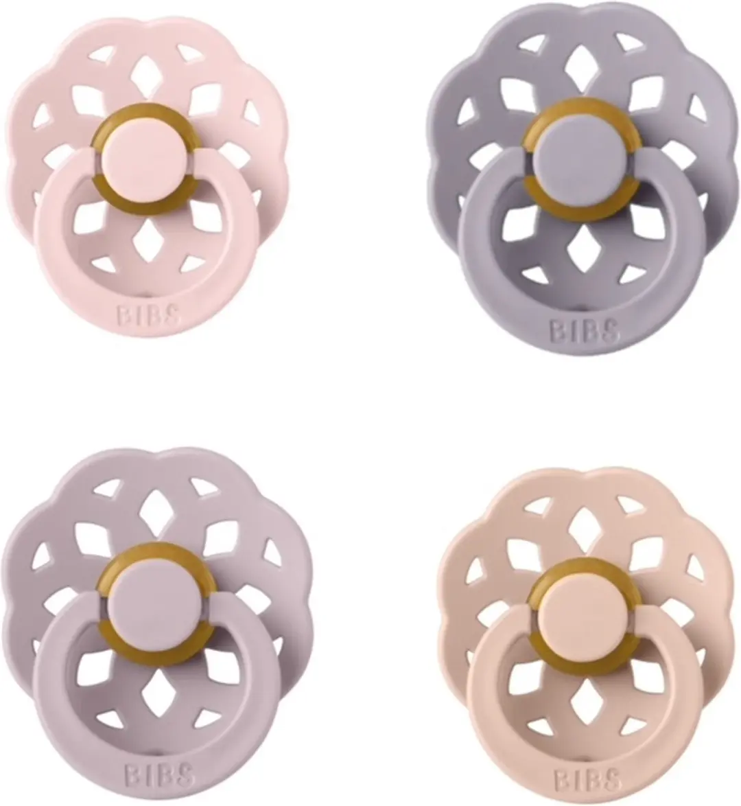 BIBS Boheme Fopspeen Set 4 Stuks