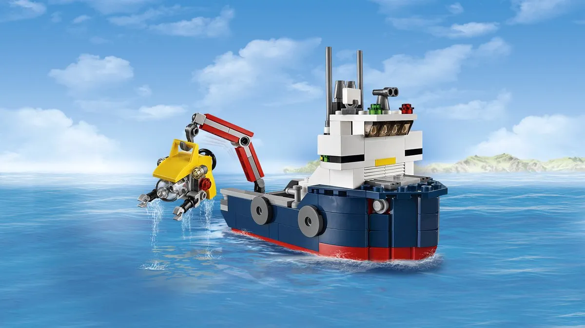 LEGO Creator Oceaanonderzoeker 31045 - 213 Stukken - Meerkleurig