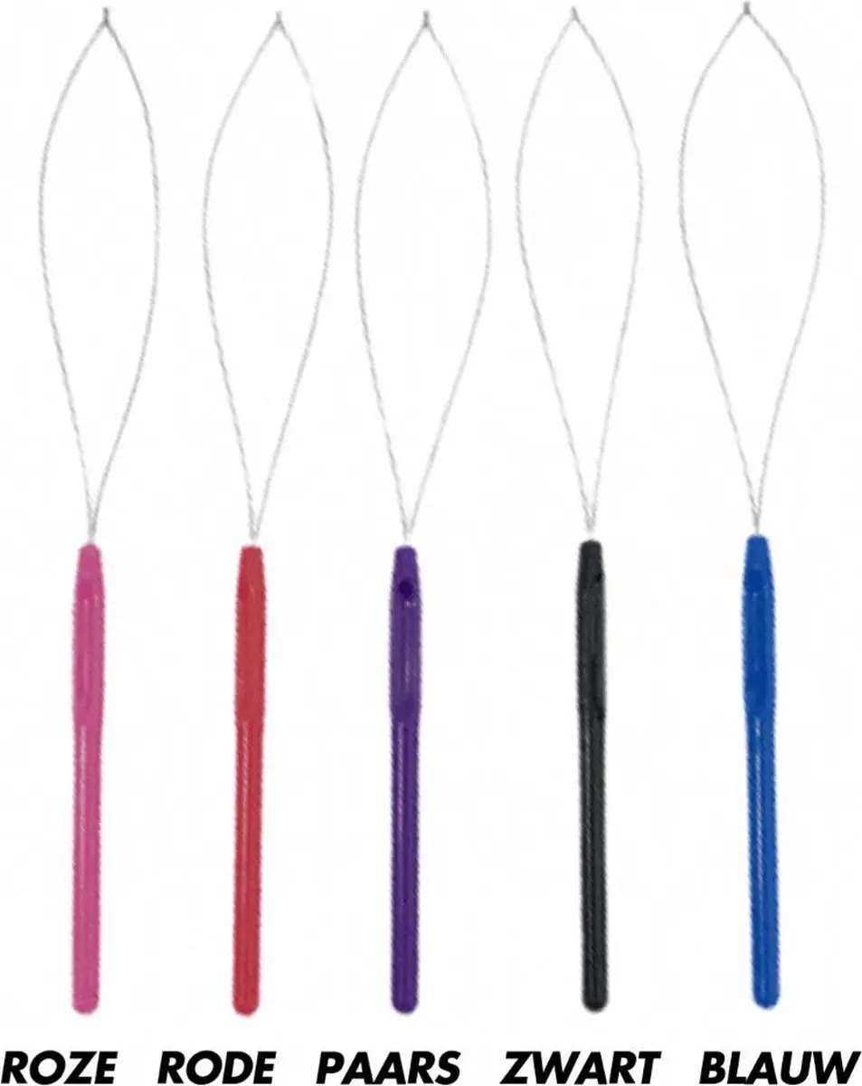 Guardian Beauty Microringen Haarverlengingslustool - 5 Stuks - Veelkleurig
