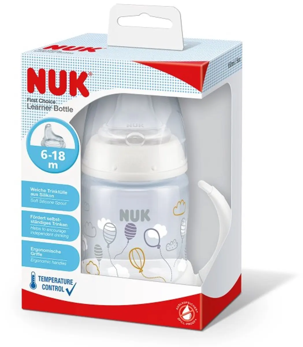NUK First Choice Oefenbeker 150ml - Multicolore