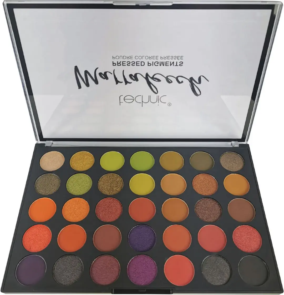 Technic Marrakech Pressed Pigments Oogschaduw Palette - 49g