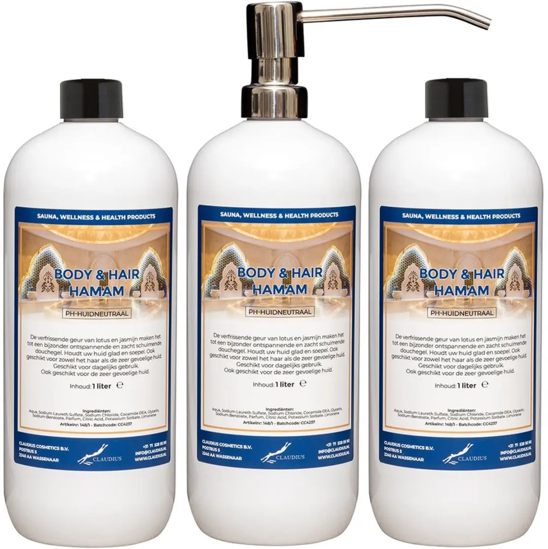 Splashbox Cosmetics Body & Hair Hamam 1L