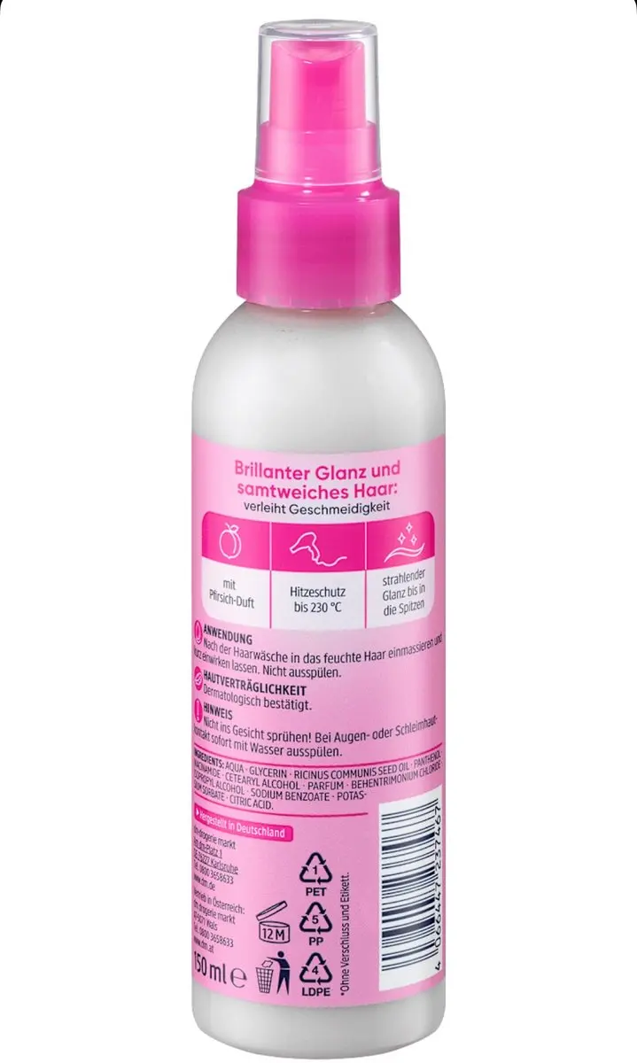 Balea Zijdeglans Verzorgingspray 150ml