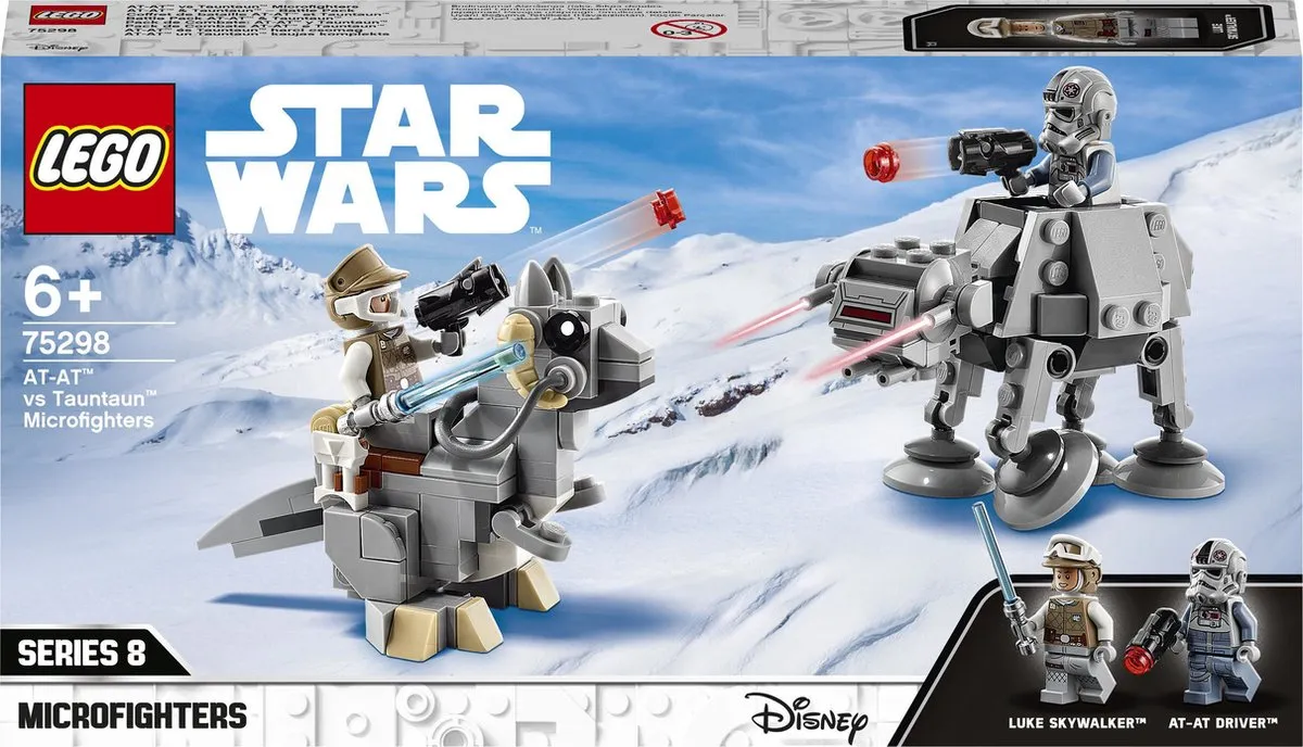 LEGO Star Wars AT-AT vs. Tauntaun Microfighters 75298