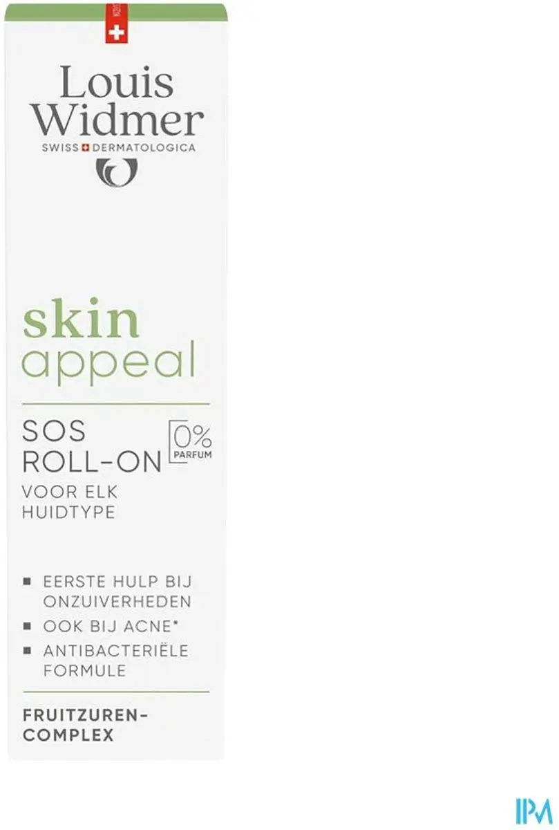 Louis Widmer Anti-Puistjes Roller Keratolytische Lotion 10ml