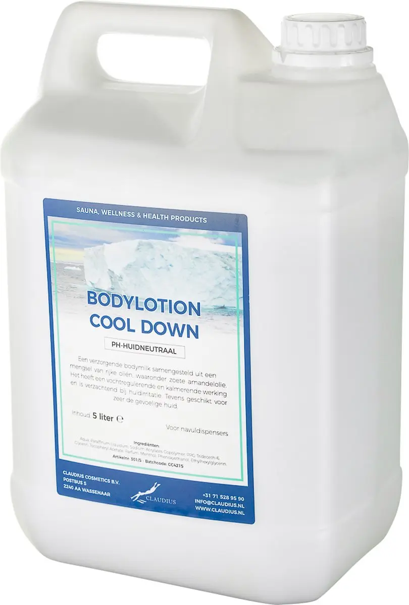 Splashbox Cosmetics Bodylotion Cool Down 5L