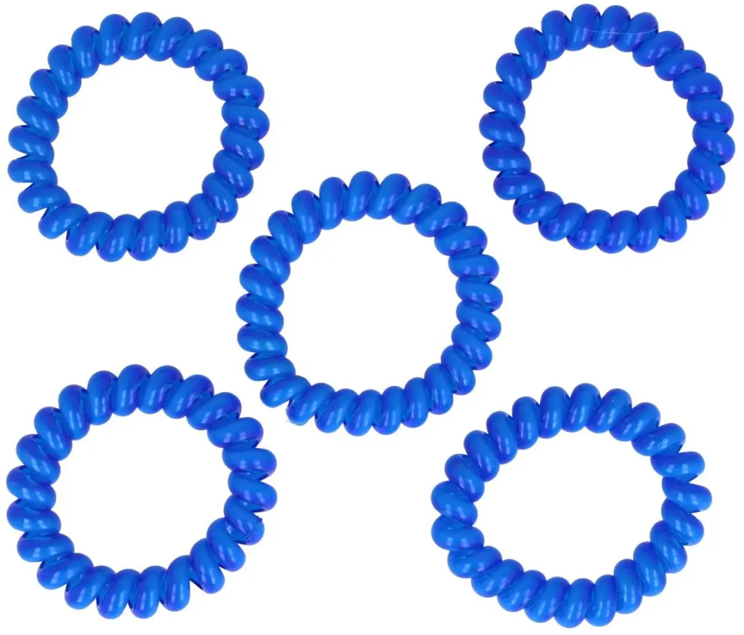 Haarsoires Invisibobble Basic Telefoondraad Cobalt Blauw