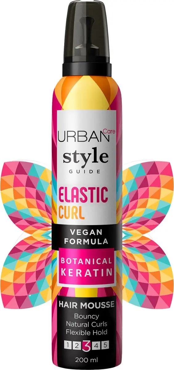 Urban Care Style Guide Elastic Curl Hair Mousse 200ml