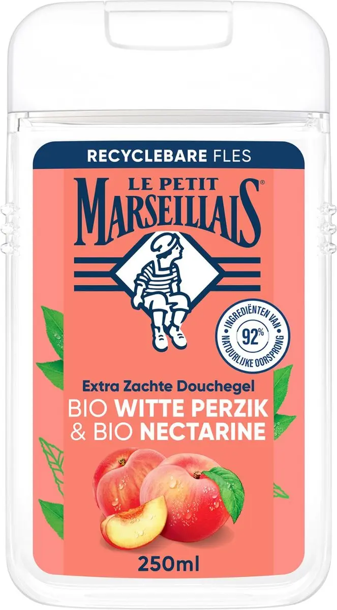 Le Petit Marseillais Bio Pêche Nectarine Douchegel 250ml
