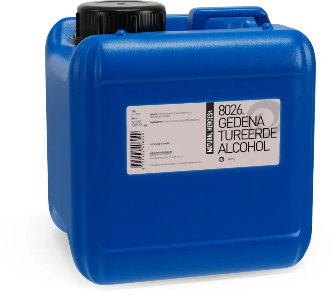 Natural Heroes Gedenatureerde Alcohol 99% 1000ml