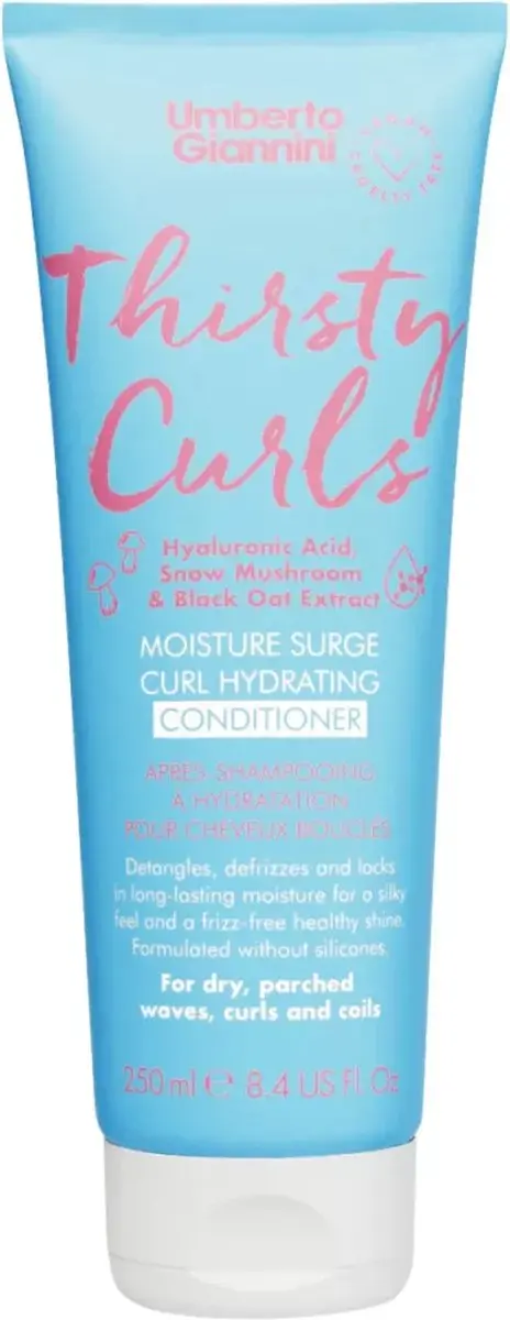 Umberto Giannini Thirsty Curls Moisture Surge Conditioner 250ml