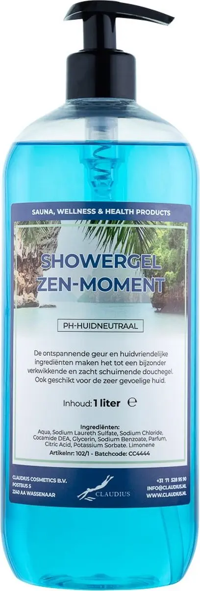Splashbox Cosmetics Claudius Douchegel 1L